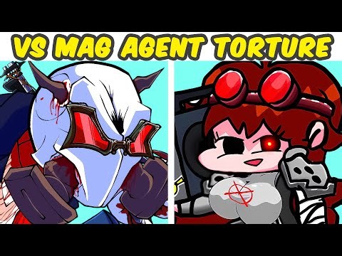 Friday Night Funkin' VS Mag Agent Torture ALL Phases + FULL WEEK (FNF MOD/Fanmade) (Madness Combat)