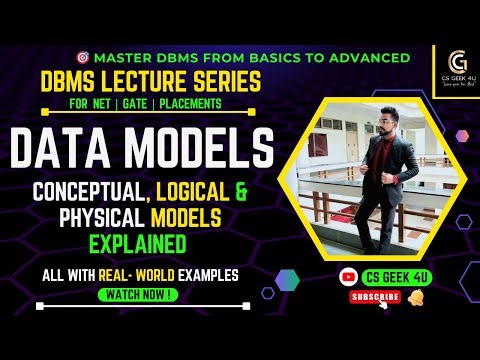 Data Models in DBMS | Conceptual, Logical & Physical Models Explained