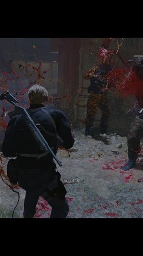 Multiple Melee Kicks Strike - Leon the Martial Artist | Resident Evil 4 Remake Shorts Gameplay Mods