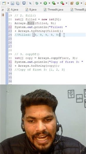 Top 5 Arrays Class Methods Every Java Developer Must Know!#shorts #java #javaforbeginners