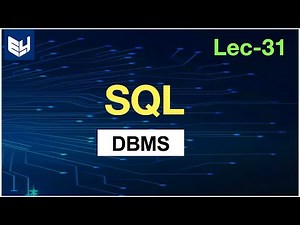 SQL introduction tutorial | DBMS | Lec-31 | Bhanu Priya