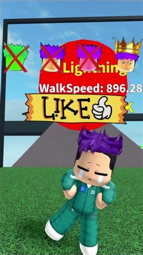 Cute Thanos vs The HARDEST Roblox Speed Run! 💀⚡ #robloxshorts #roblox