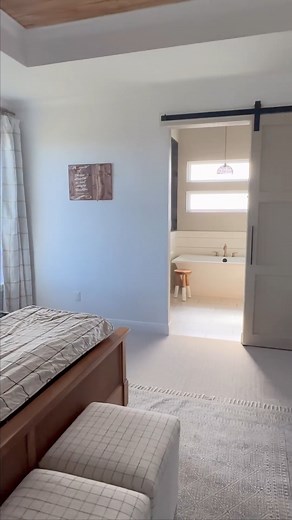 2.5K views · 34 reactions | Reintroduce your bedroom to stylish, comfortable carpet with a refresh courtesy of Shaw Floors! Browse our carpet offerings today to get started towards your own new carpet update.​ https://shawfloors.com/ Featuring: Transform in Fresh Baked​ Video: IG @crafty.custom.home #shawfloors #renovation #carpet #bedroomdecor | Shaw Floors | Facebook