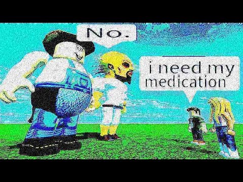 Roblox trolling with the BIGGEST avatar possible...