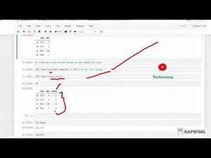 Pandas in Python | Series / Data-frames Explained | Techmaima - in Tamil
