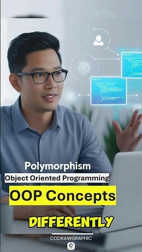 Polymorphism In OOP💻 | Object Oriented Programming Explained | #polymorphism