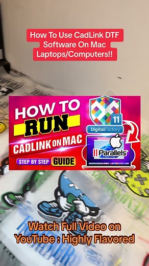 How To Use Cadlink DTF Software On Mac Laptops/Computers #dtfprinting #tshirtprinting #cadlink #macbook #apple #epson8550