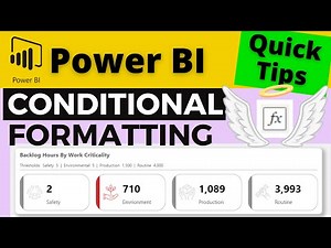 Enhance the Amazing New Power BI Card Visual with Conditional Formatting of ICONs and Accent Bars