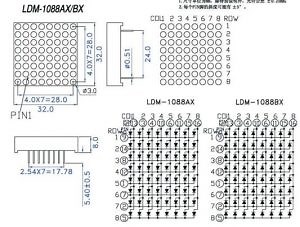 How to use an 8×8 LED grid with Arduino