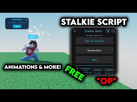 Stalkie | Clean Roblox Script Showcase & Tutorial *FREE*