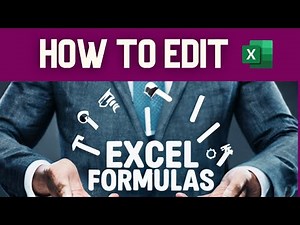 How to enter and edit Excel Formulas - Back to Basics
