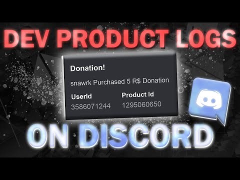 How to log developer product purchases using Discord webhooks | Roblox