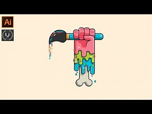 Adobe Illustrator CC Tutorial Flat Design