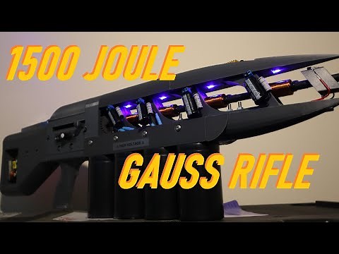 My 1.5KJ Home-Built Gauss Rifle!
