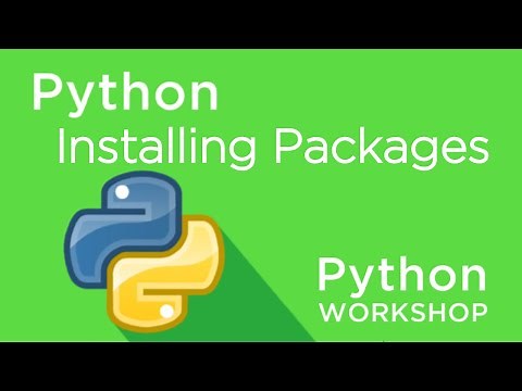 Python Workshop - Installing Packages