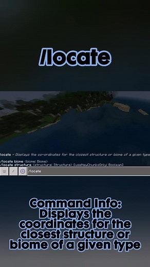 How to Use /Locate Command in Minecraft Bedrock