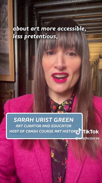 Our next series is gonna get artsy 🎨 Watch Crash Course Art History on YouTube! #crashcourse #arthistory #learn #study #theartassignment