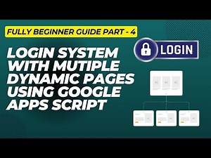 Google Apps Script Login System with Dynamic Multiple Pages