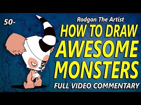 50- HOW TO DRAW AWESOME MONSTERS