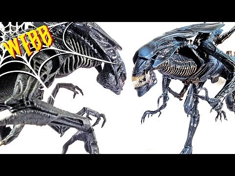 ALIEN QUEEN McFarlane vs NECA Action Figure Comparison