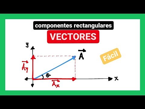 Componentes rectangulares de un vector | Qué son y cómo hallarlas