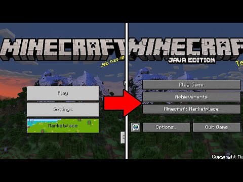 BEST Minecraft Java UI Pack For Bedrock... (Vanilla Deluxe: Java UI)