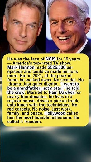 Mark Harmon Walked Away From $20 Million — For Peace