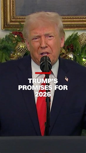 CNN on Instagram: "President Donald Trump laid out a list of ambitious goals for his administration in 2026 and repeated many false claims, including that there has been “$18 trillion” in investment in the US during his second presidency, during an address to the nation. Read more at the link in our bio."