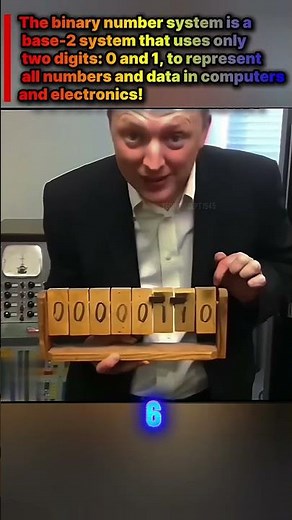professor explained counting in binary system #demonstration #binary #explained