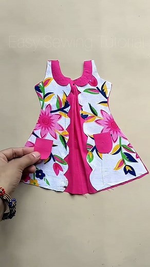 137K views · 1K reactions | Baby Dress making Ideas #babydress #dresses #designerdress #reels #virałpost #reelsvideo | Easy Sewing Tutorial | Facebook