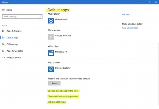 How to change or set Default Programs in Windows 11/10
