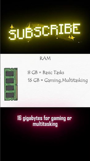 Pc Component Explained | Ram | #techexplained #simplyexplained #pc #ram #16gb #laptop #shorts