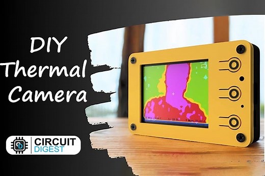 DIY Thermal Camera: Build your Own Infrared Imaging Device with ESP32 and MLX90640 Sensor