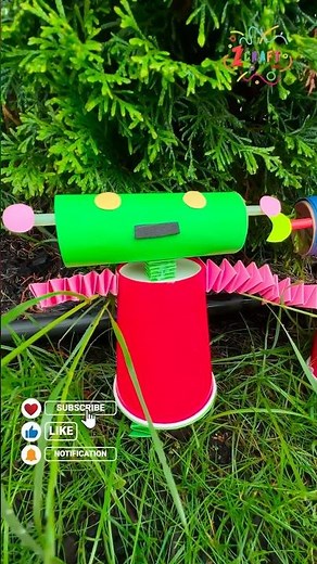 🤖 DIY Moving Paper Robot & Easy Paper Crafts 🎨