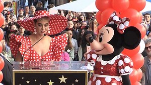 Katy Perry throws major shade as she honours Minnie Mouse