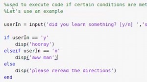How to Write a MATLAB Program