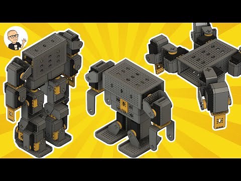 3D Printed DIY Robot Kit | Make Your Own Robots!