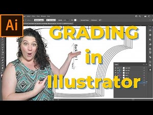 How I grade my Apparel Patterns in Adobe Illustrator