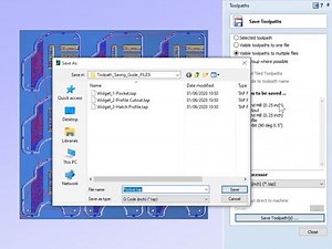 Toolpath Saving Guide | Vectric V11 Tutorials
