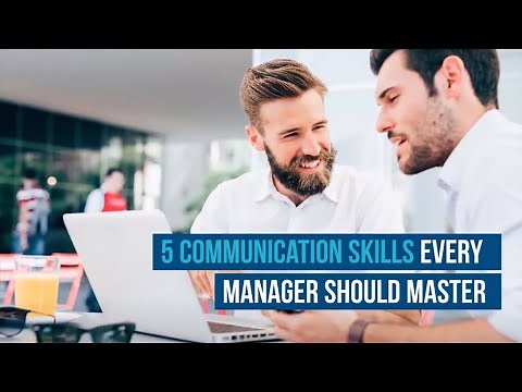 5 Communication Skills for Managers to Master