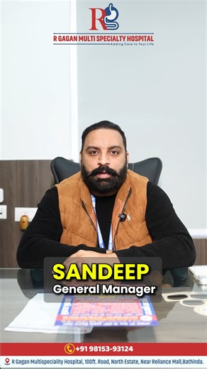 Our General Manager shares a quick overview of the upcoming Mega Health Camp at R Gagan Multispeciality Hospital! 🏥✨ From free consultations, free OPD, free sugar tests, and multiple no-cost diagnostic services, to expert care from our full team of specialists — everything is prepared for your well-being. 💙 Join us and make the most of this community health initiative! 🙌 📞 98153-93124 📍 100 ft. Road, North Estate, Near Reliance Mall, Bathinda #MegaHealthCamp #RGaganHospital #FreeOPD #FreeTe