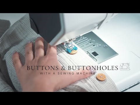 How to add buttons and buttonholes to any piece of clothing | Sewing School with Sara SJ Kim
