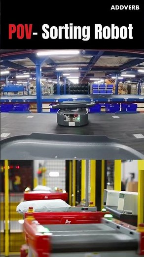 Inside the World of Sorting Robots! 🤖🚀 #robotics #sorting