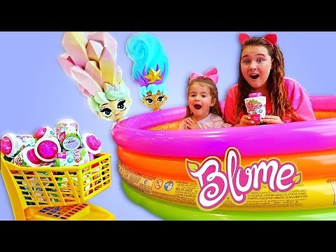 Ruby & Bonnie Pretend Play Happy Birthday Surprise with Blume Dolls