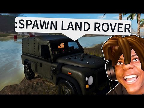 ROBLOX War Tycoon Funny Moments (LAND ROVER)