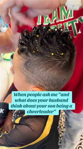 📣Supporting your kid’s passion>outdated opinions This is fatherhood done right✨💙 #dadsoftiktok #cheer #momsoftiktok #tiktokfamous #viral