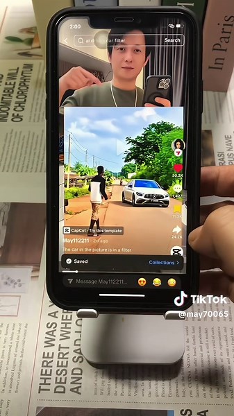 The car in the picture is in a filter effect.Enter the car effect filter Automobile Filter Module Effect of AI-driven car operation Artificial Intelligence Car Filter Indoor filtration vehicle Automobile filter Automobile exhaust filter The car enters the filter. Car filter effect #capcutforus #capcut #capcutpioneer#ai