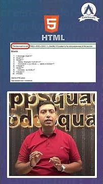 Difference Between HTML and HTML5 | HTML vs HTML5 Explained in Simple Way | Web Development Tutorial