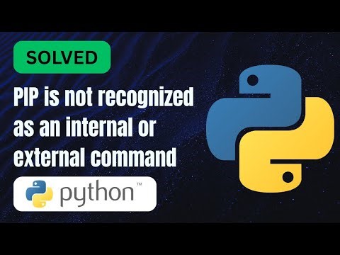 [Solved] pip is not recognized as an internal or external