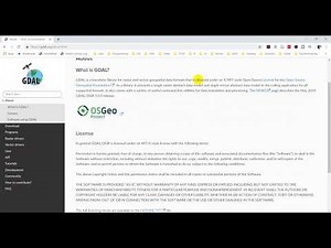 Python GIS - Introduction and Installation of GDAL and OGR